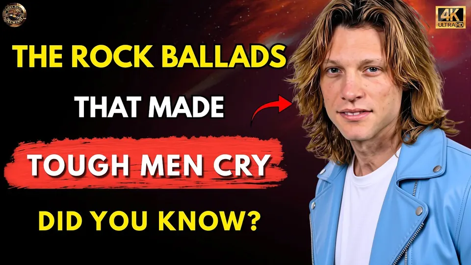 Heartbreaking Rock Ballads Even Tough Guys Love